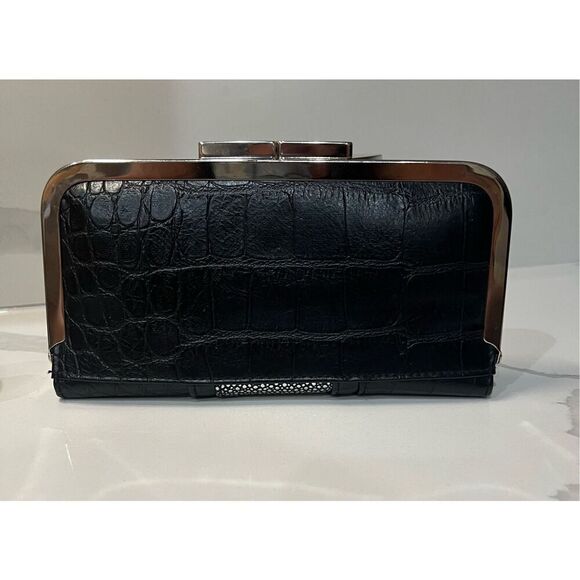 Kenneth Cole black and silver wallet - Picture 2 of 7